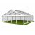 12m Clear Roof Pavilion - 12m x 6m