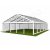 12m Clear Roof Pavilion - 12m x 6m