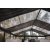 10m Black Roof, Black Frame Pavilion - 10m x 3m