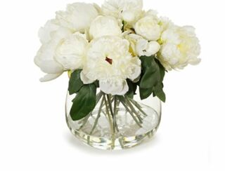 Peony Mix - White - 26cm