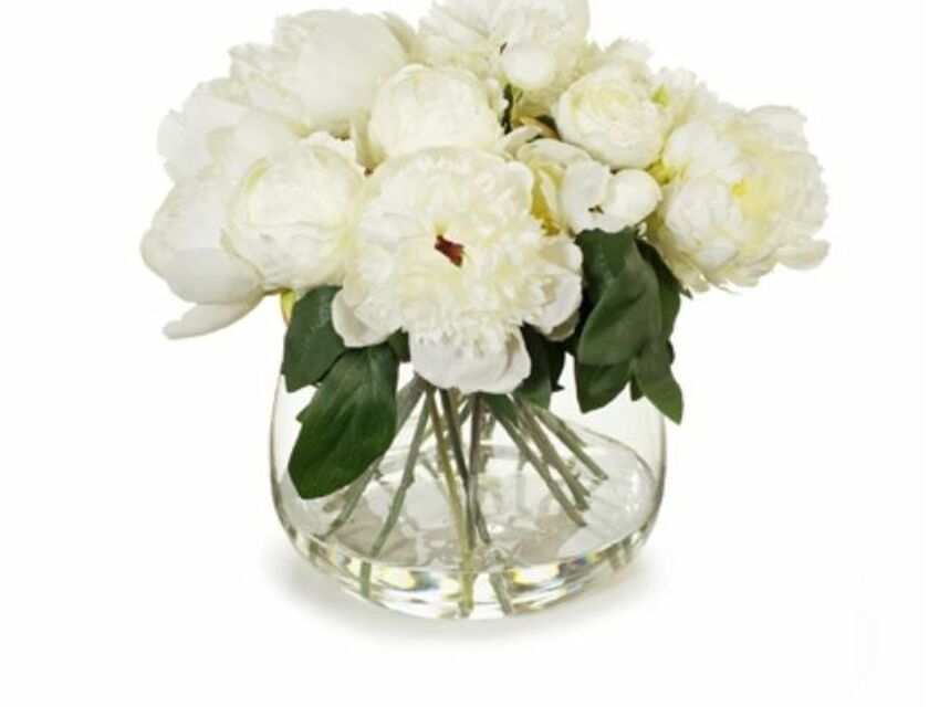 Peony Mix - White - 26cm