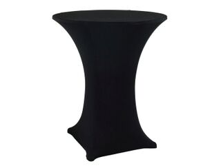 Lycra Cafe Table Cover - Black