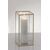 Gold Framed Glass Candle Box - Medium (18cm)