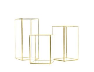 Gold Framed Candle Box 15cm