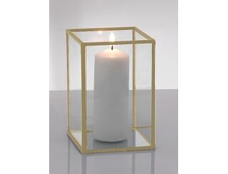 Gold Framed Candle Box - Small (15cm)