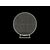 Round Mesh Wall - White