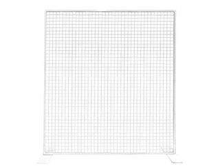 White Mesh Wall - 2m Width