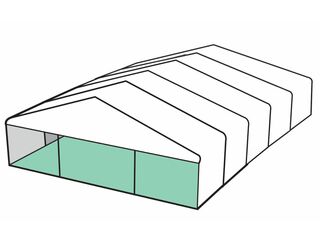 White Roof Pavilion - 10m x 15m