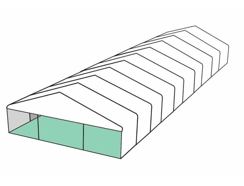 White Roof Pavilion - 10m x 30m