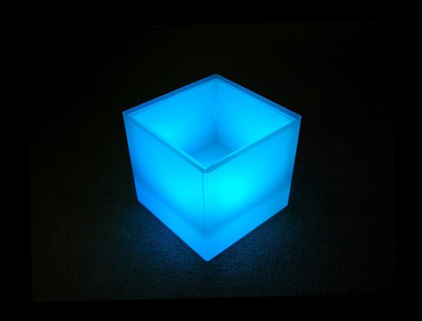 LED Cube Ice Bucket