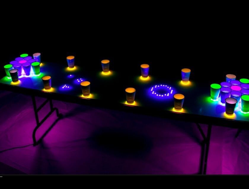 LED Beer Pong Table