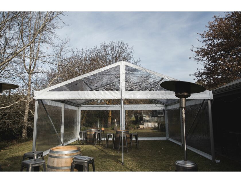 Clear Roof Pavilion - 6m x 6m