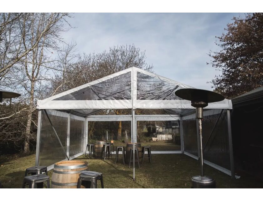 Clear Roof Pavilion - 6m x 3m