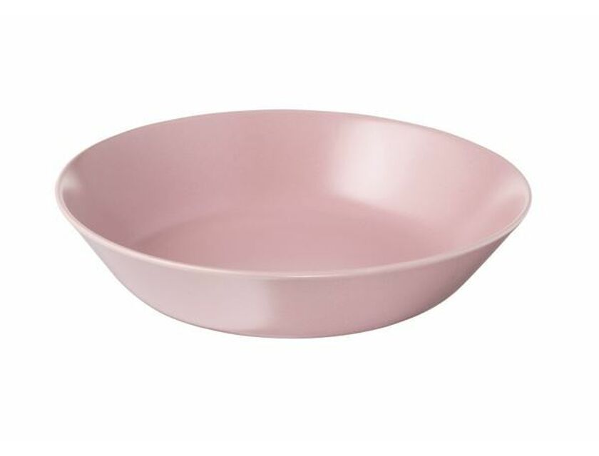 Light Pink Deep Plate - 22 cm