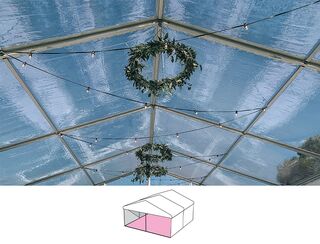 Clear Roof Pavilion - 6m x 6m