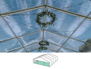 Clear Roof Pavilion - 10m x 12m - -