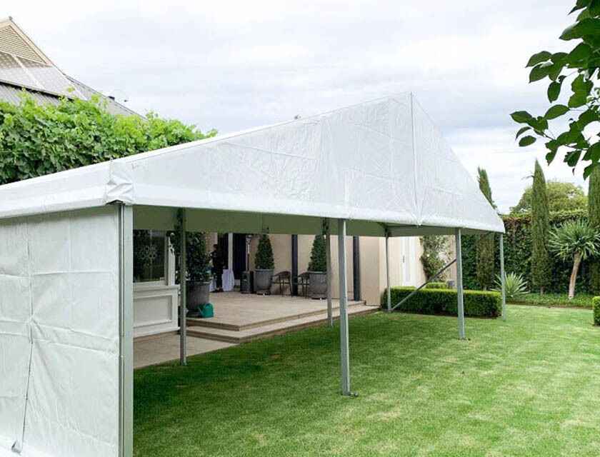 White Roof Pavilion - 6m x 6m