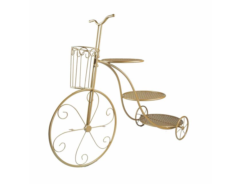 Vintage Bike Cake Stand - Gold