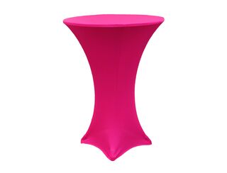 Lycra Bar Table Cover - Pink