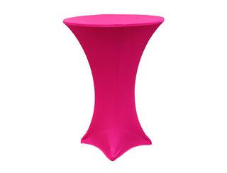 Lycra Bar Table Cover - Pink