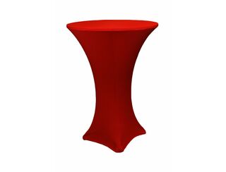 Lycra Bar Table Cover - Red