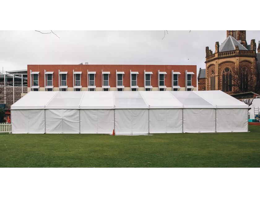 White Roof Pavilion - 10m x 27m