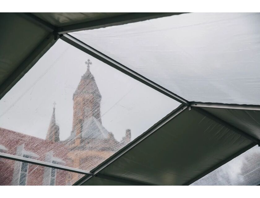 White Roof Pavilion - 10m x 21m
