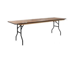 Wooden Trestle Table - 8ft