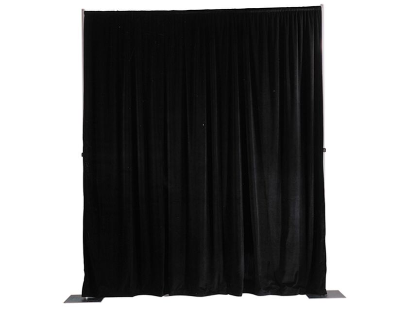 Regular Drape System - Black 3m x 3m