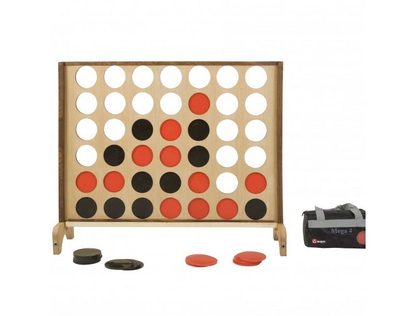 Giant Games Package - CHECKERS + 4