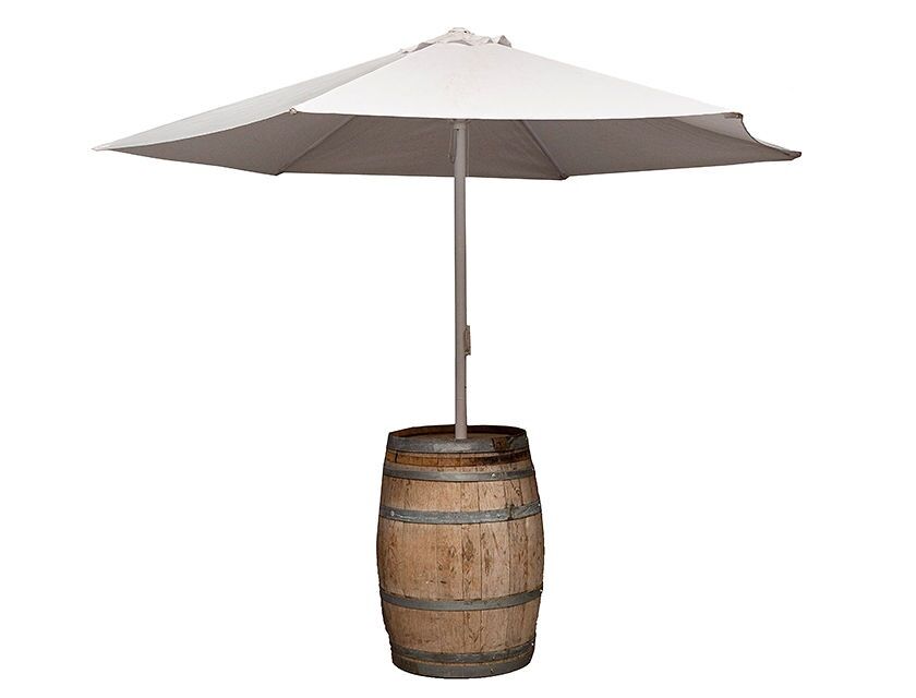 Olympic Party Hire Wine Barrel Umbrella Package