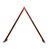 Triangle Wooden Arbour - Natural