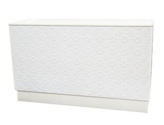 White Pressed Metal Bar