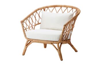 Lux Cane Arm Chair