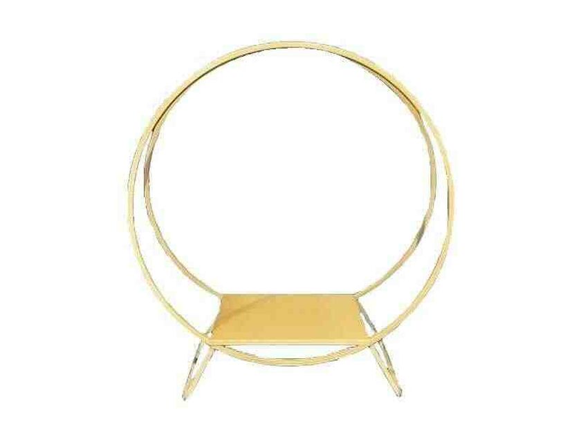 Double Ring Cake Stand - Gold