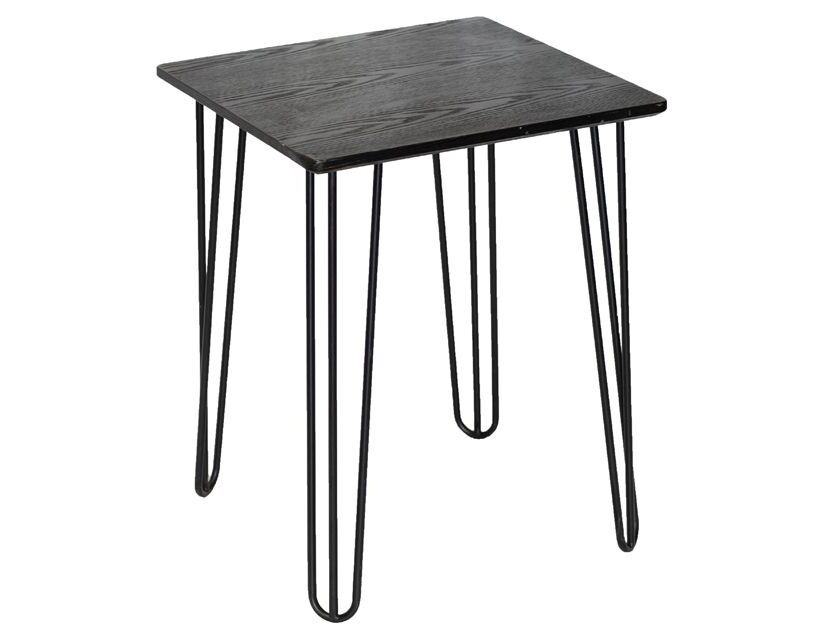 Hairpin Cafe Table - Black
