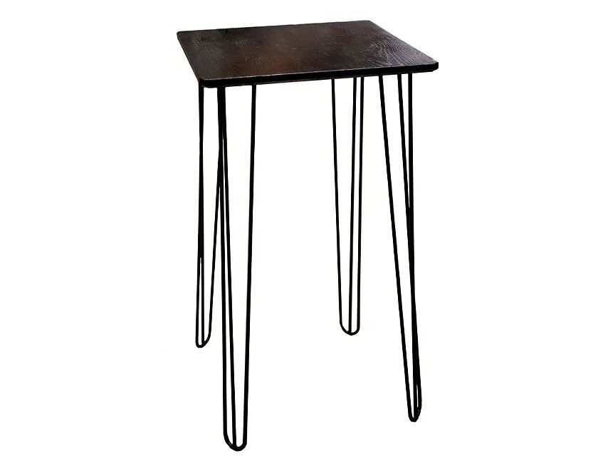 Hairpin Bar Table Black