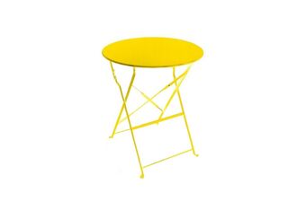 Paris Cafe Table - Yellow