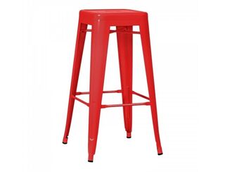 Tolix Stool - Red