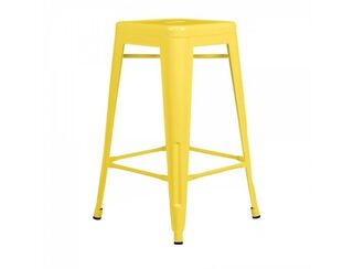 Tolix Stool - Yellow