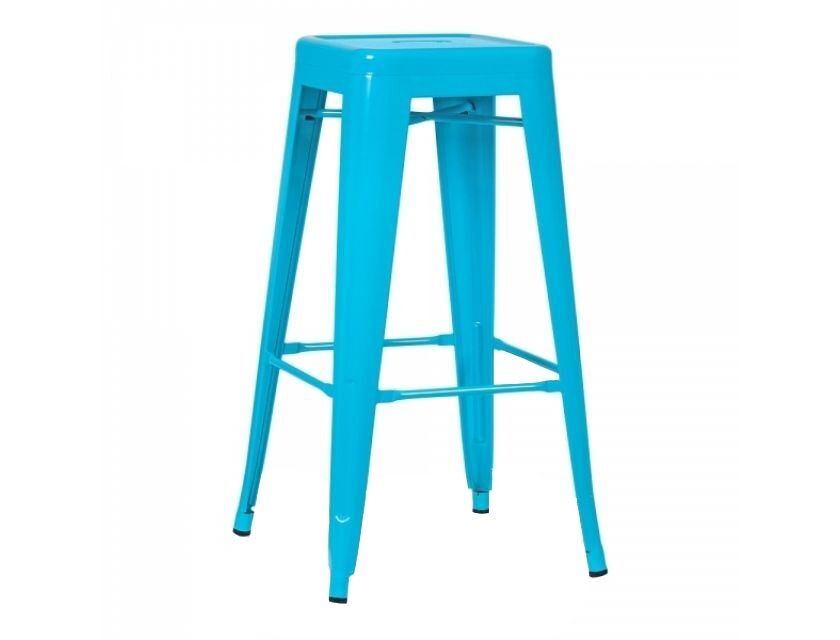 Tolix Stools - Gun Metal/ Rustic Gun Metal