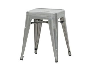 Tolix Rocket Stool - Gun Metal