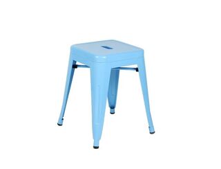 Tolix Rocket Stool - Light Blue