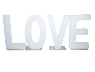 LED - LOVE 80cm