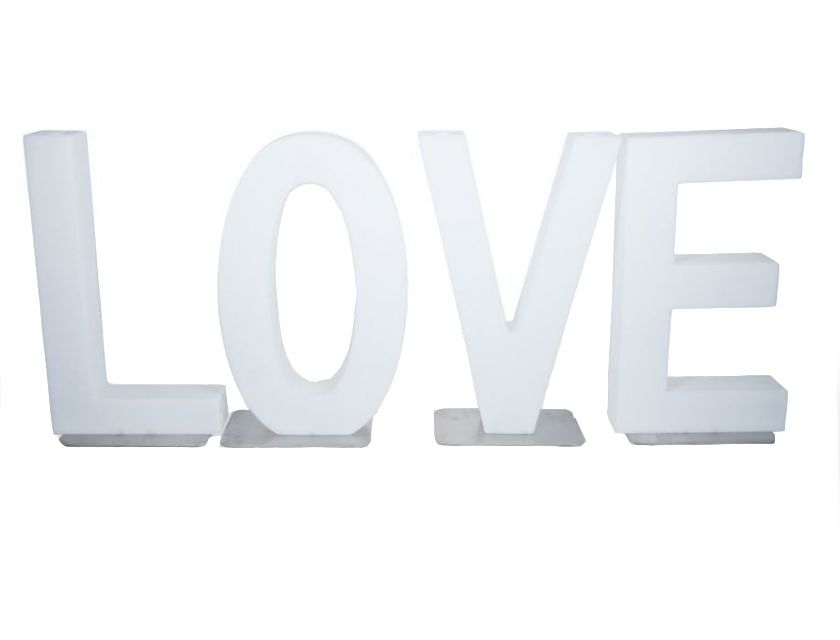 LED - LOVE 80cm