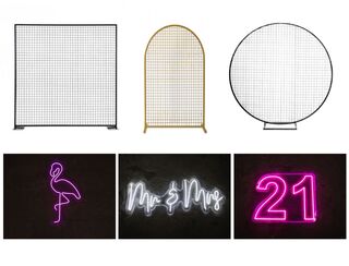 Any Mesh Wall + Any Neon Sign Package