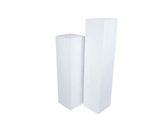 White Plinth - 90cm