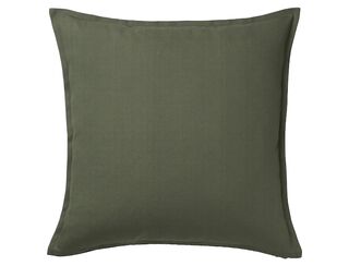 Large Cushion Dark Green