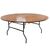 Round Wooden Trestle Table - 1.8m