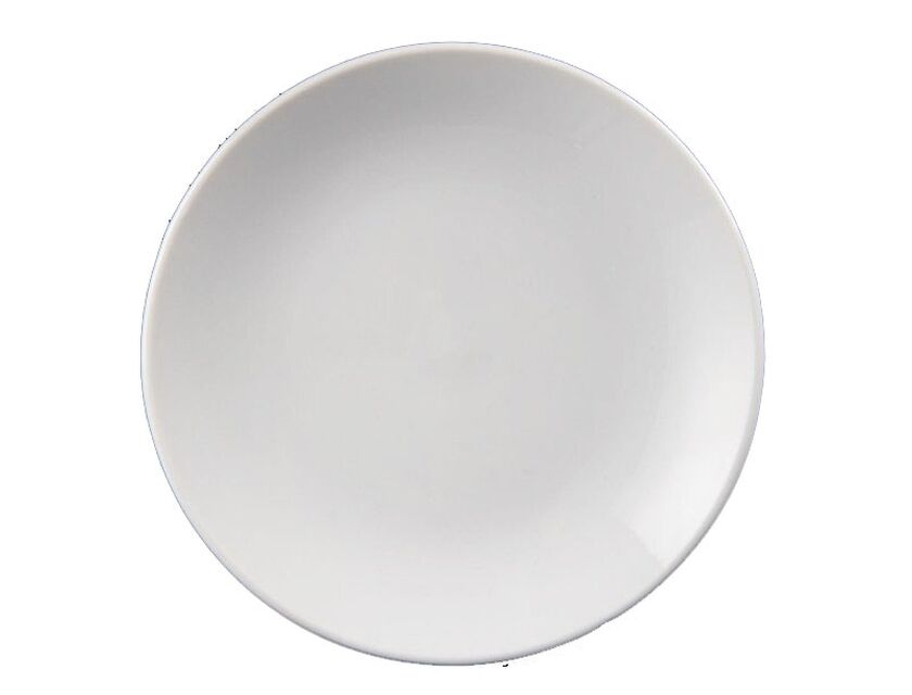 White Coupe Entree Plate 23cm